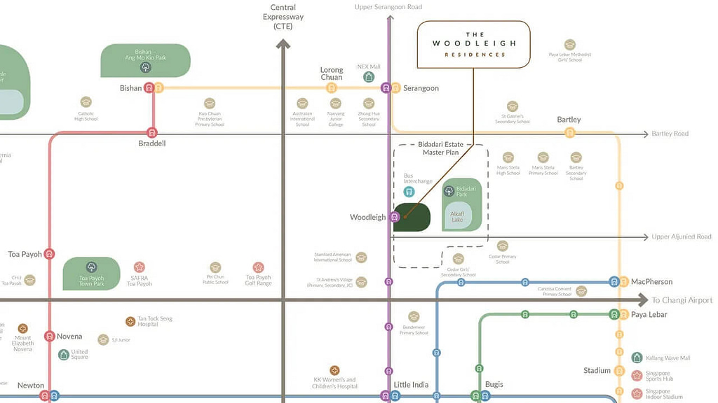 Woodleigh Residences Location Map