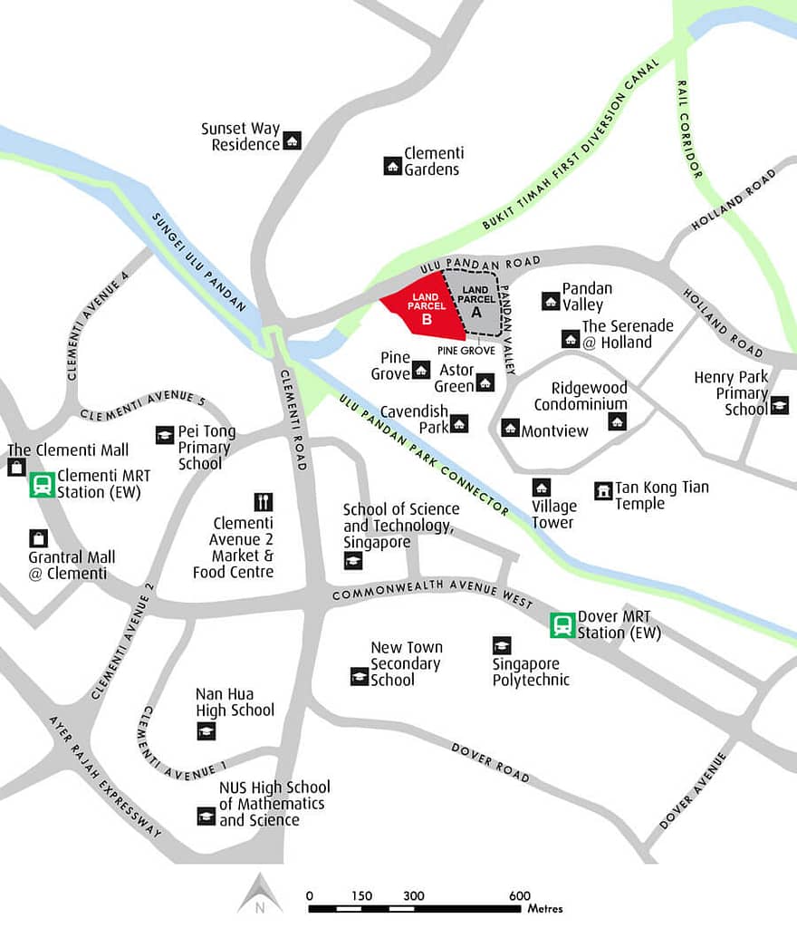 Pine Grove Parcel B Map